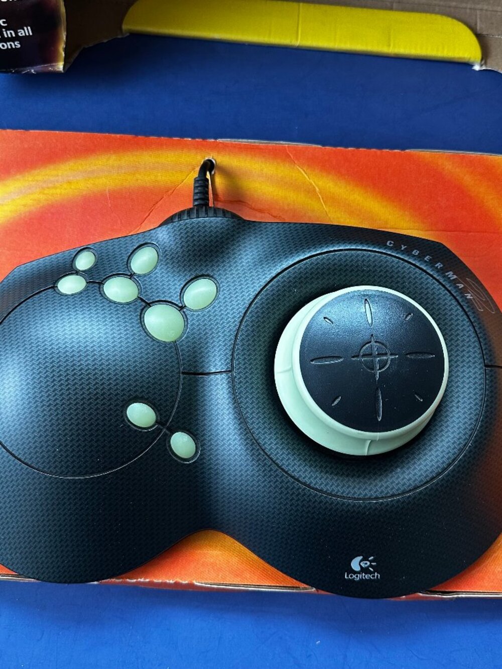 Logitech CyberMan 2 No Manual PC Gamepad 1997
